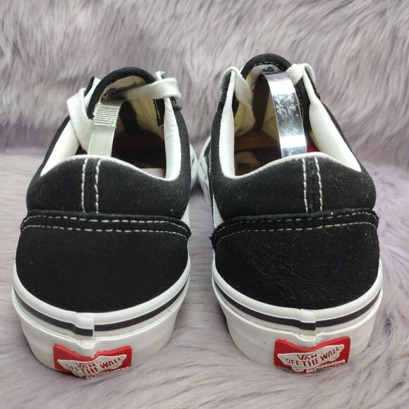 Vans Old Skool Black Suede Popcush Mens Size 5.5 - Picture 5 of 8